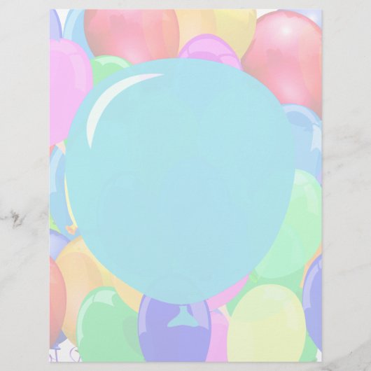 Hinzufügen von Text zu Ballon Flyer (Vorne)