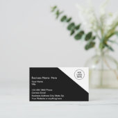 Hinzufügen von Visitenkarten für Markenbezeichnung Visitenkarte (Stehend Vorderseite)