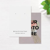 Hinzufügen von Visitenkarten zum Foto Overring anz (Schreibtisch)