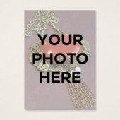 Hinzufügen von Visitenkarten zum Foto Overring anz (Rückseite)