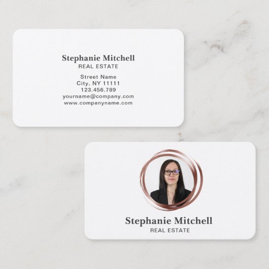 Hinzufügen von Vorlagen für Fotovorlagen für Fachk Visitenkarte (Vorne/Hinten)