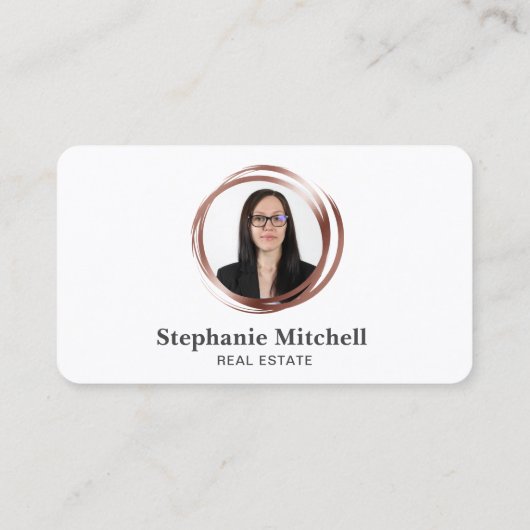 Hinzufügen von Vorlagen für Fotovorlagen für Fachk Visitenkarte (Rückseite)