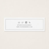 Hinzufügen von Werbeplakatkarten für Firmenlogos (Rückseite)