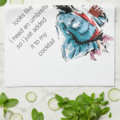 Hinzugefügt Schirm Geschirrtuch (Gefaltet)