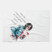 Hinzugefügt Schirm Geschirrtuch (Horizontal)