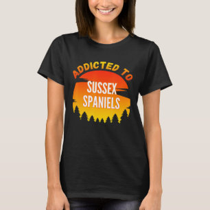 Hinzugefügt Sussex Spanel für Hund T-Shirt