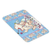 HINZUGEFÜGT ZU LIEBE FUNNY BABY CUPID, SCHOKOLADEN MAGNET (Rechte Seite)