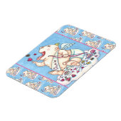 HINZUGEFÜGT ZU LIEBE FUNNY BABY CUPID, SCHOKOLADEN MAGNET (Linke Seite)