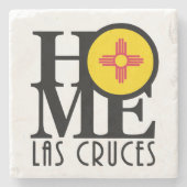 HIOME Las Cruces New Mexico Steinuntersetzer (Vorderseite)