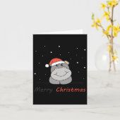 Hip Christmas Merry Christmas Hips Premium Karte (Gelbe Blume)