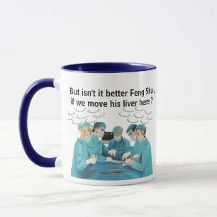 Hip Feng Shui Leber Doktor Tasse - Medizinischer W