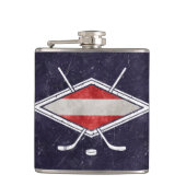 Hip Flask Eishockey Eishockey-Eishockey-Österreich Flachmann (Vorderseite)