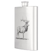 Hip flask with Deer / Flachmann mit Hirsch (Links)