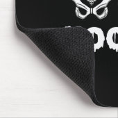 Hip Hip Hooray Funny Anatomy Pun Skeleton Bone Mousepad (Ecke)