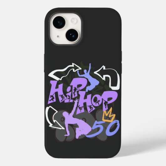 Hip Hop 50.b Case-Mate iPhone Hülle (Rückseite)