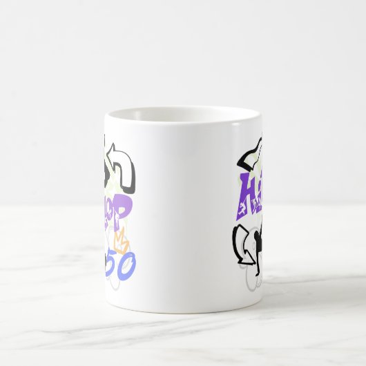 Hip Hop 50.w Kaffeetasse (Mittel)