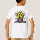 HIP HOP 84 BEAT STREET BOOMBOX GRAFIK T-Shirt (Rückseite)