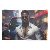 Hip Hop - American Rap Star - Kissenbezug (Rückseite)