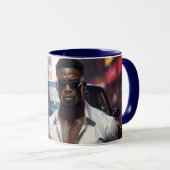 Hip Hop - Amerikanischer Rap-Star -  Tasse (VorderseiteRechts)