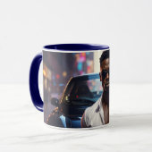 Hip Hop - Amerikanischer Rap-Star -  Tasse (Vorderseite Links)