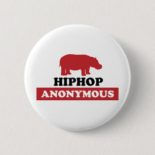 Hip-Hop anonym Button