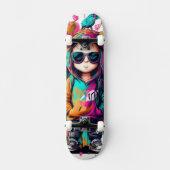 Hip Hop Art Skateboard (Vorderseite)