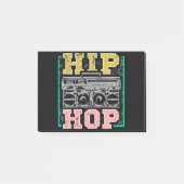 Hip Hop Artists Cassettes Old School Rap Post-it Klebezettel (Vorderseite)