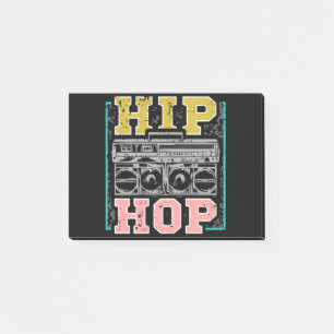 Hip Hop Artists Cassettes Old School Rap Post-it Klebezettel