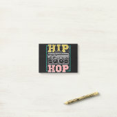 Hip Hop Artists Cassettes Old School Rap Post-it Klebezettel (Auf Schreibtisch)
