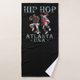 Hip Hop Atlanta Badehandtuch