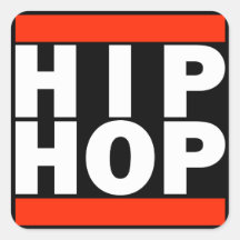 HIP-HOP-Aufkleber