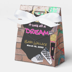 Hip Hop Baby Shower Girl der 90er Jahre} Zelte Geschenkschachtel