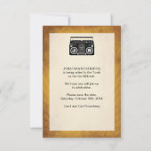 Hip Hop Bar Mitzvah Save the Date (Rückseite)