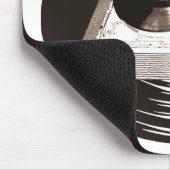 HIP HOP BEATS SKILL TEXTE AUF TURNTABLE MOUSEPAD (Ecke)