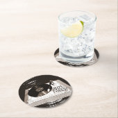 HIP HOP BEATS SKILL TEXTE AUF TURNTABLE PAPIERPLAT RUNDER PAPPUNTERSETZER (Vor Ort)