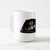 HIP HOP BEATS SKILL TEXTE RECORD PLAYER KAFFEETASSE (Vorderseite Links)