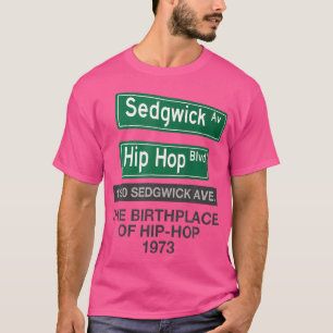 Hip Hop Birthplace 1520 Sedgwick Ave. 50 Jahre T-Shirt