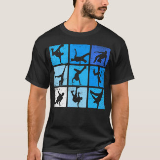 Hip Hop Break Dance Posen T-Shirt
