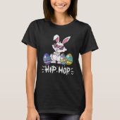 Hip Hop Bunny Easter Rabbit  Eggs Happy Easter T-Shirt (Vorderseite)