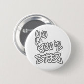 HIP-HOP BUTTON (Vorne & Hinten)