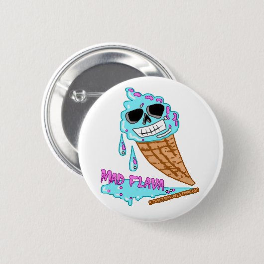 HIP-HOP BUTTON (Vorne & Hinten)