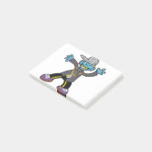 Hip Hop Cartoon Image ! Post-it Klebezettel (angewinkelt)