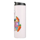 Hip Hop Cassette Tape Bunny Thermosbecher (Nach rechts gedreht)