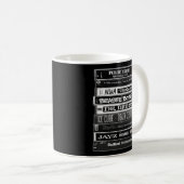 Hip Hop Cassettes Old School Rap Kaffeetasse (VorderseiteRechts)