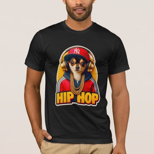 HIP HOP CHIHUAHUA 2 T-Shirt (Vorderseite)