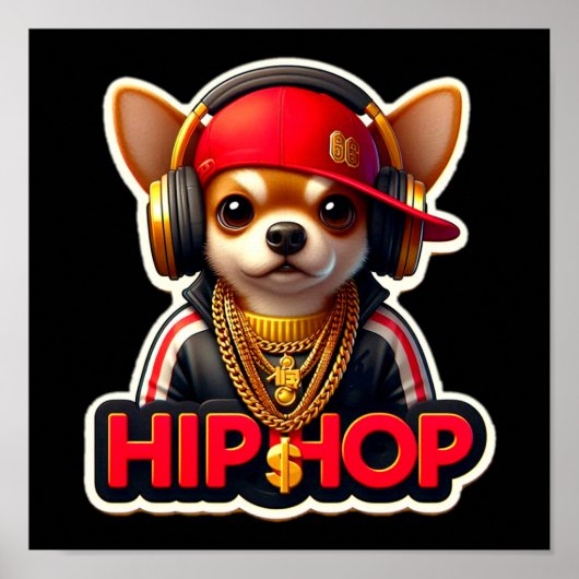 HIP HOP CHIHUAHUA 6 POSTER (Vorne)