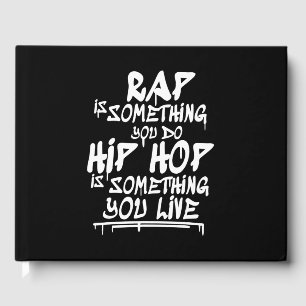 Hip Hop Cool Guote Hip Hop Liebhaber Geschenk Gästebuch