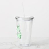 Hip Hop Crew Cute Bunnies Acryltrinkbecher (Links)