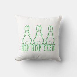 Hip Hop Crew Cute Bunny Rabbits Kissen