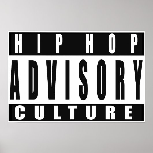 HIP HOP Culture Poster (Vorne)